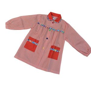 bata-escolar-naranja-numero-cuadros-toston